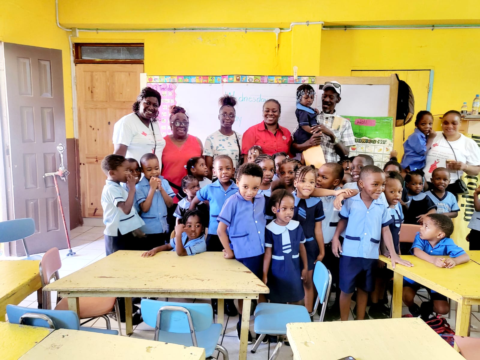 JP's partnered with The Jamaica Redcross, St Mary, Oracabessa Area Group for Read Across Jamaica Day 2024.