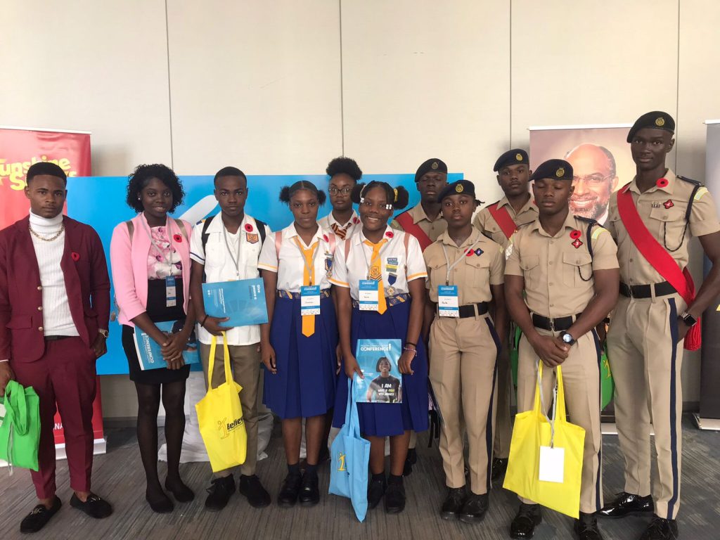 Governor General’s Youth Consultative Conference 2023. Students were chaperones by Ms. Nesha-gaye McKella, JP.